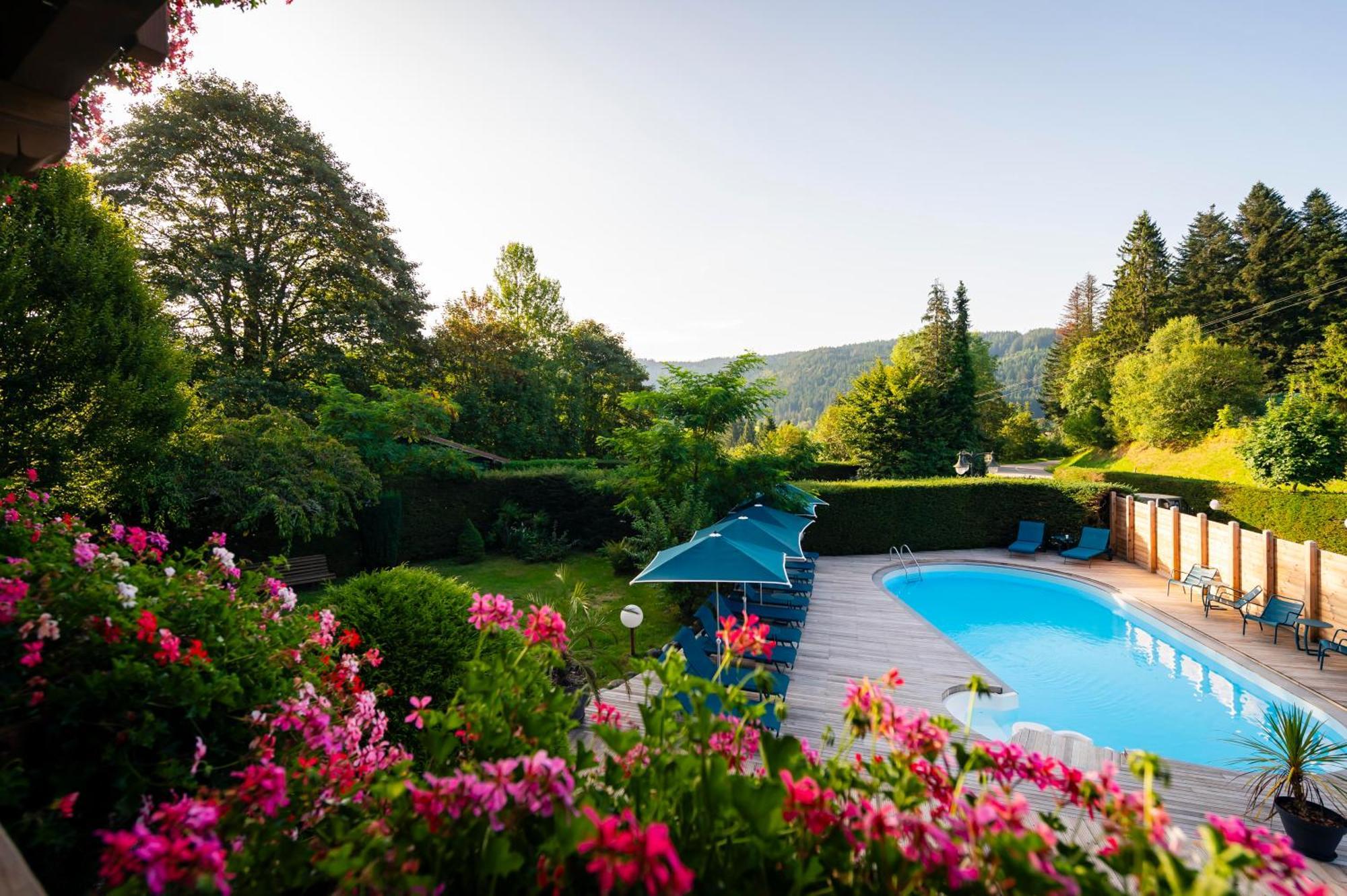 Les Bas-Rupts Hotel Gérardmer Buitenkant foto